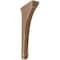Ekena Millwork 2 1/4"W x 7"D x 14"H Stockport Wood Vintage Decor Bracket, Weathered Brown BKTWD02X07X14STBR - alternate 1